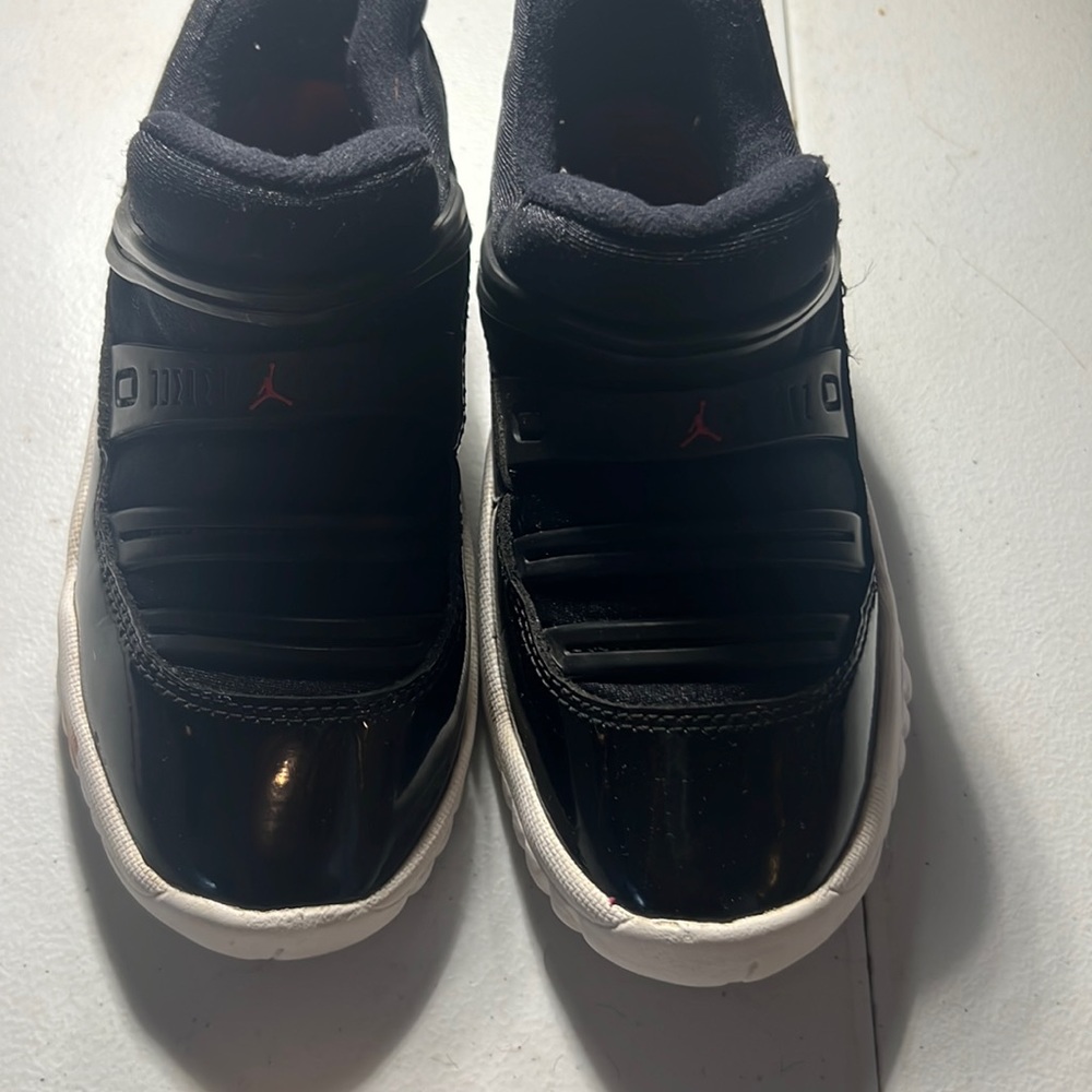 Black Patented Leather Jordan’s